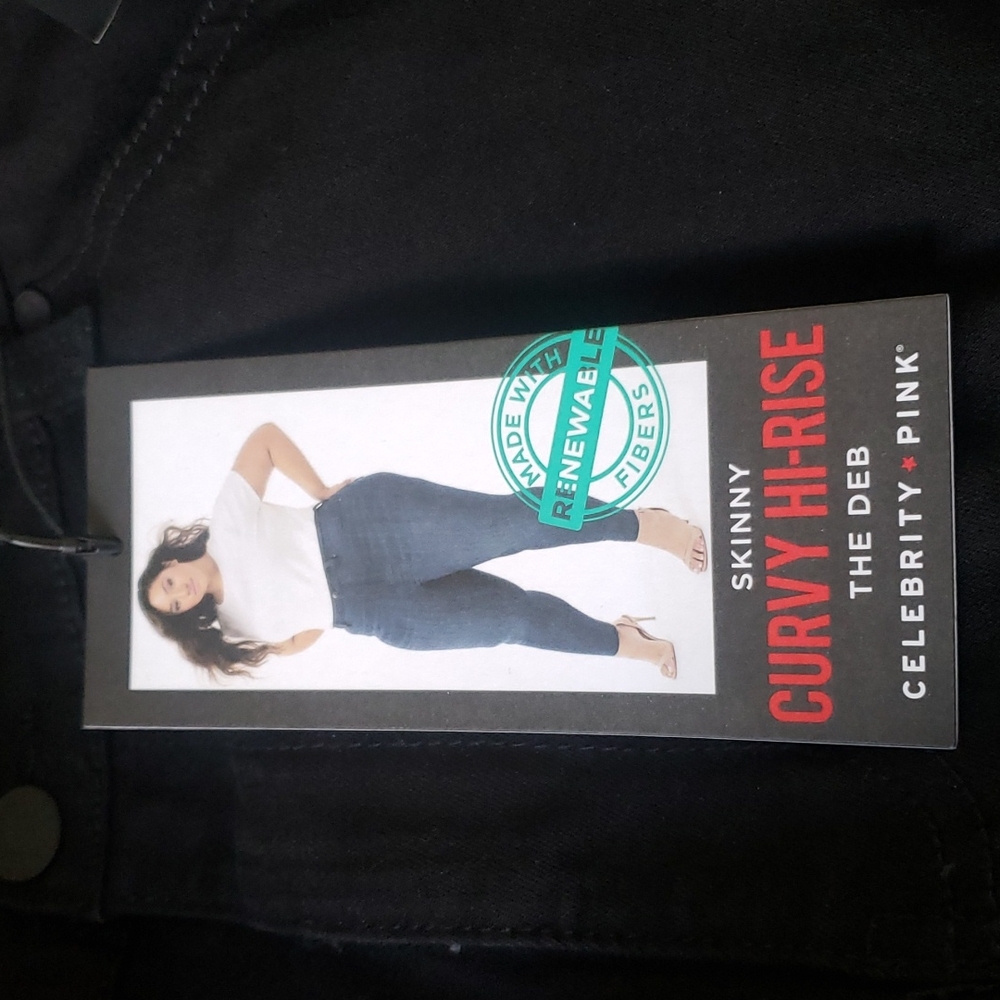 CELEBRITY PINK Jeans Women's The Deb Skinny CURVY Hi-Rise Plus Size 22 NWT - Picture 6 of 7